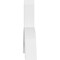 Ekena Millwork Archdale Architectural Grade PVC Gable Bracket, 72"W x 33"H x 6"D x 6"F, 11/12 Pitch GBP072X33X0606ARC00 - alternate 4